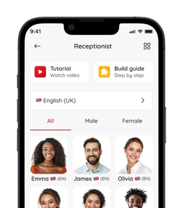 Select a Receptionist