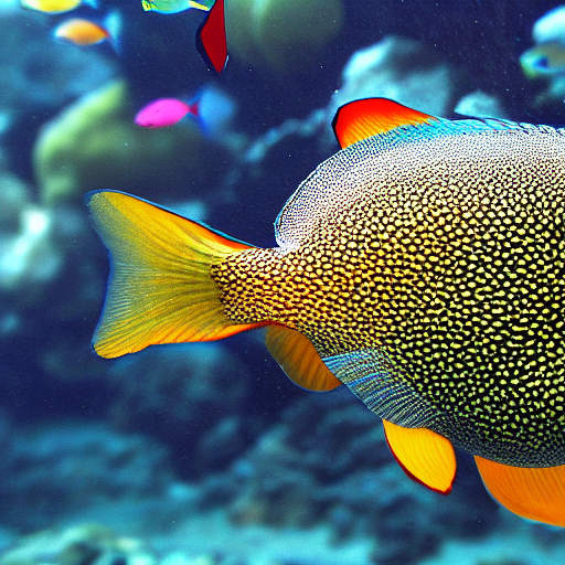 half a fish