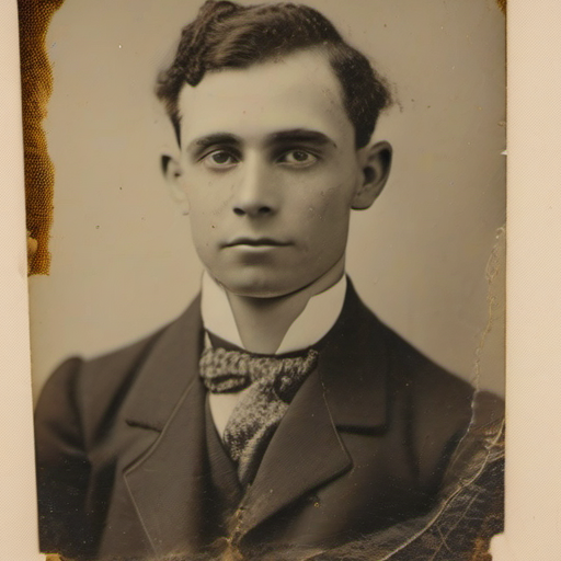 A photo that needs restoration