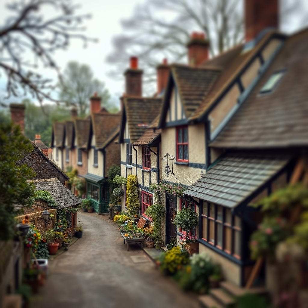 English Village Tilt Focus
