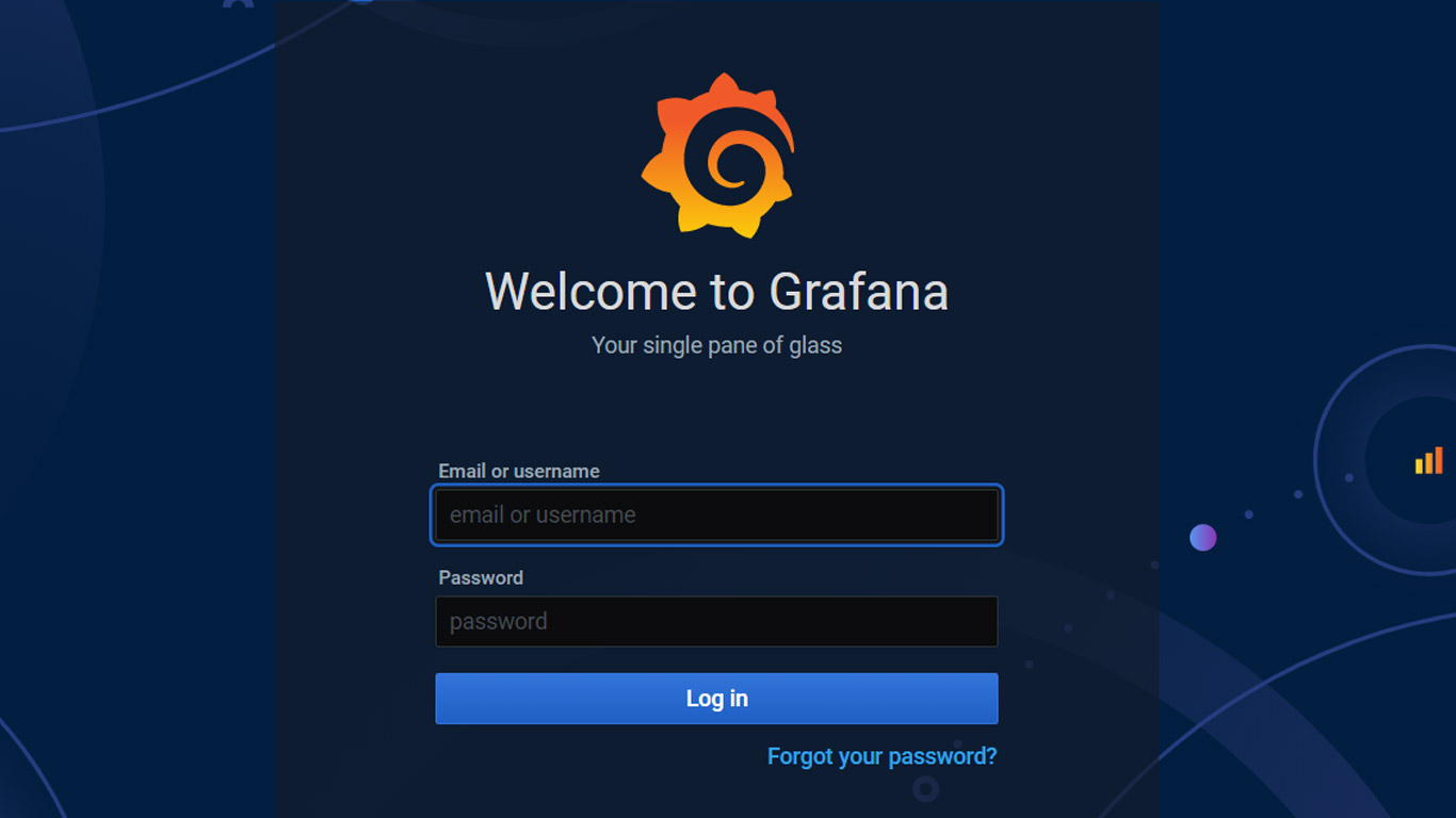 Start Grafana First Time